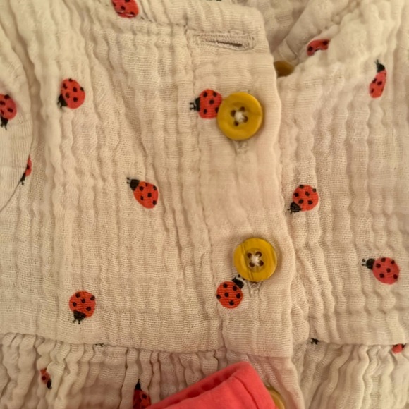 Baby Girl 3-6M matching set with headband - Picture 4 of 6